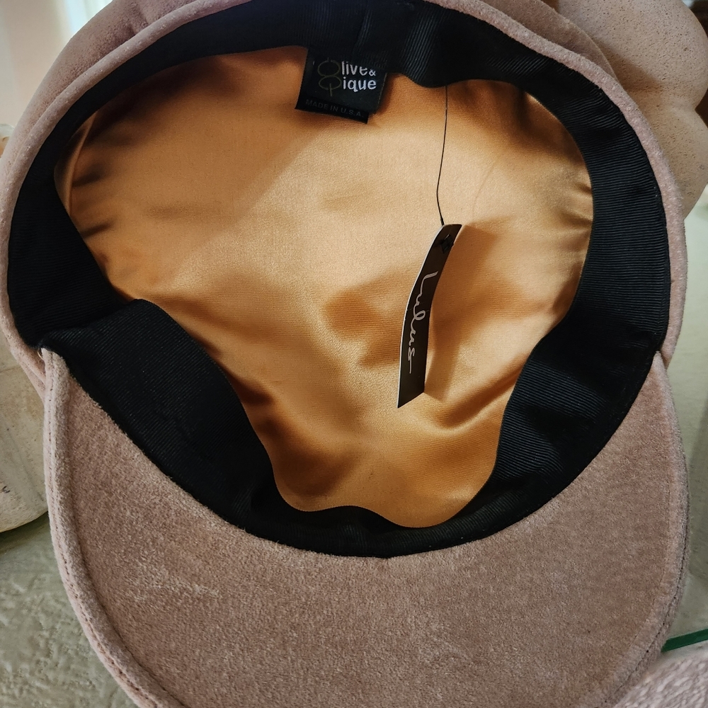 Suede hat - Picture 2 of 4